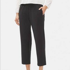 Eileen Fisher washable stretch crepe slouchy pant NWT 2X charcoal